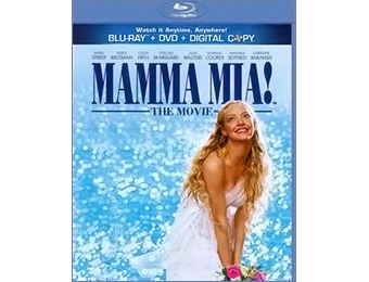 50% off Mamma Mia! (Blu-ray + DVD + Digital Copy)