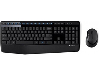 60% off Logitech MK345 Wireless Combo w/ Keyboard and Mouse