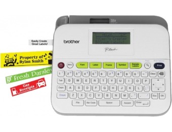 $50 off Brother P-Touch PT-D400AD 180 dpi Versatile Label Maker