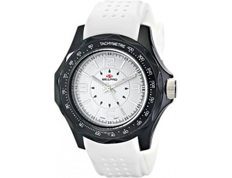 91% off Seapro SP4112 Dynamic Analog Display White Men's Watch