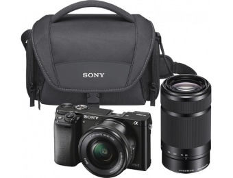 41% off Sony Alpha A6000 Mirrorless Camera with Lens Kit