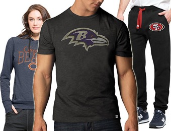 Up to 55% off '47 NFL Shirts, Socks, Sweatshirts, and More
