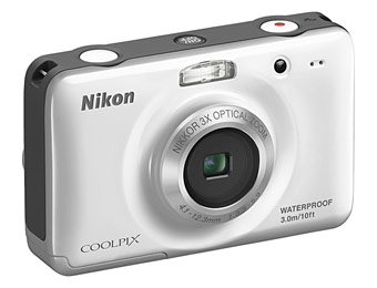 30% off Nikon Coolpix S30 10.1-Megapixel Digital Camera