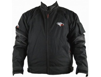 79% off Vega Octane Men's Motorcycle Jacket (Black, Large)