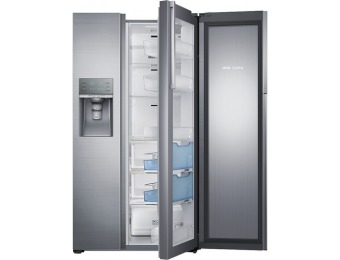 $1,005 off Samsung Showcase 21.5 Cu Ft Refrigerator RH22H9010SR