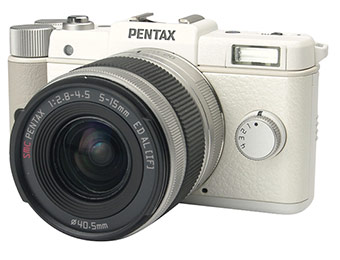50% off Pentax Q 12.4-MP Compact Digital Camera with Zoom Lens