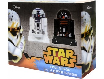 $13 off Star Wars R2-D2 & R2-Q5 Salt And Pepper Shakers