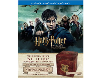 $300 off Harry Potter Wizard's Collection 31 Disc Blu-ray Combo
