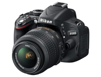 $103 off Nikon D5100 16.2MP SLR Camera w/ 18-55mm VR Nikkor Lens
