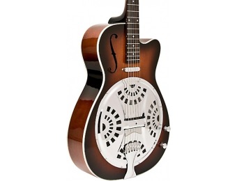 50% off Washburn Usm-R15rce Resonator Acoustic-Electric Guitar