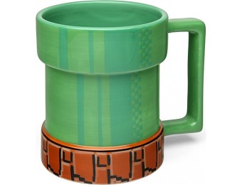 62% off Nintendo Styled Level-Up Pipe Mug