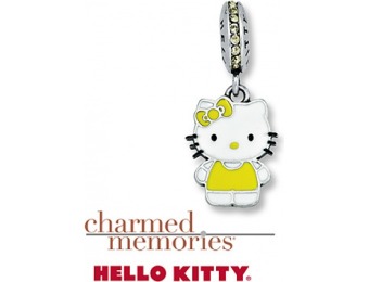 $63 off Charmed Memories Hello Kitty Dangle Charm Sterling Silver