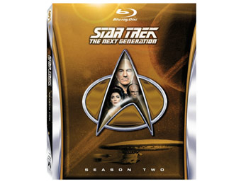 $80 Off Star Trek: The Next Generation Season Two (Blu-ray)