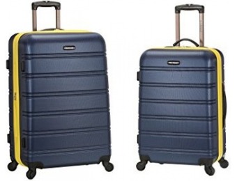 $232 off Rockland 20" & 28" 2 Piece Expandable ABS Spinner Set