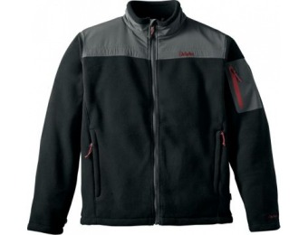 63% off Cabela's Men's Fleece Jacket With Polartec Regular - Black