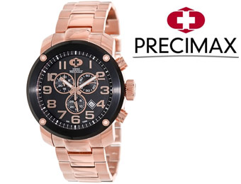 $930 off Swiss Precimax SP13017 Rose-Gold Stainless Steel Watch