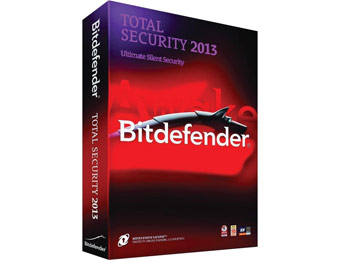 Free after $50 Rebate: Bitdefender Total Security 2013 - 3 PCs / 2 Years