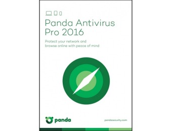 Free after Rebate: Panda Antivirus Pro 2016 - 3 PCs / 1 Year