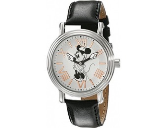 80% off Disney W001858 Minnie Mouse Analog Women's Watch
