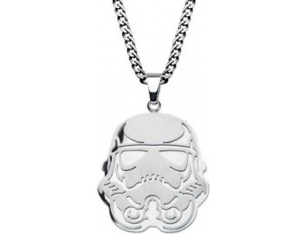 64% off Star Wars Stormtrooper Stainless Steel Pendant Necklace