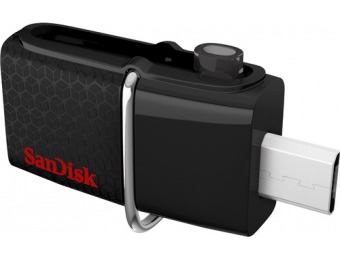 40% off Sandisk Ultra Dual 16GB Micro USB 3.0 Type A Flash Drive