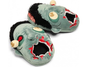 50% off Plush Zombie Slippers