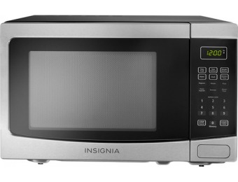 25% off Insignia NS-MW12SS6 Mid-size Microwave - Stainless Steel