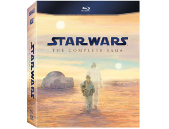 $70 off Star Wars: The Complete Saga (Episodes I-VI) (Blu-ray)