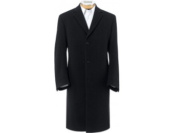 $472 off Executive Wool/Cashmere Topcoat Men's Jacket