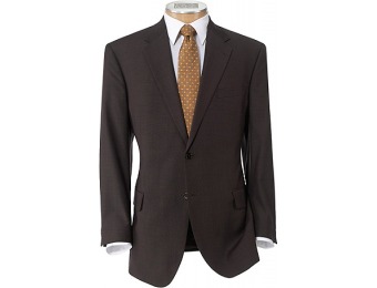 $836 off Signature 2-Button Wool Suit with Plain Front Trousers