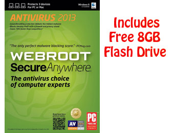 Free after $35 Rebate: Webroot SecureAnywhere Antivirus 2013