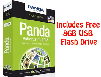 Free after $20 Rebate: Panda Security Antivirus Pro 2013 - 3 PCs