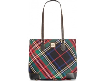 $92 off Dooney & Bourke Tartan Richmond Shopper Handbag