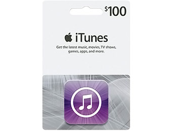 $100 Apple iTunes Gift Card for $85