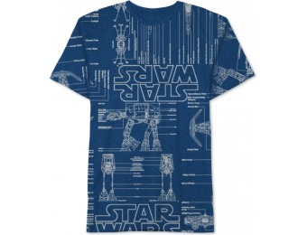 50% off Star Wars Boys' Blueprint Repeat T-Shirt