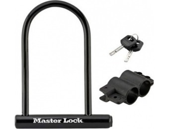 71% off Master Lock U-Lock with Carrying Bracket