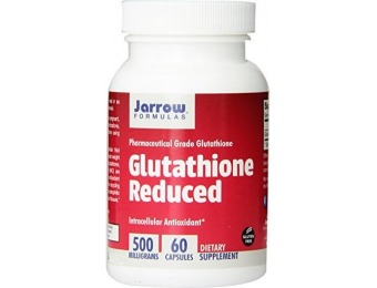 62% off Jarrow Formulas Reduced Glutathione, 500 mg, 60 Count
