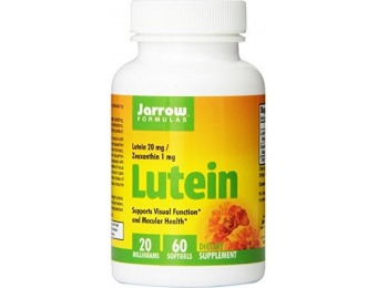 60% off Jarrow Formulas Lutein, 20 mg, 60 Count