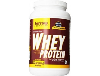 44% off Jarrow Formulas Natural Whey Protein, Chocolate, 2-Pound