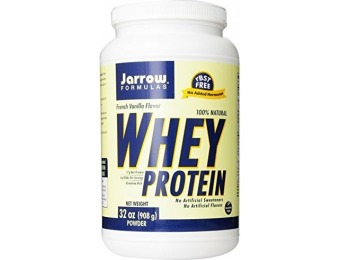 53% off Jarrow Formulas Whey Protein, French Vanilla, 2 Pound