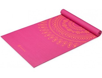27% off Gaiam Premium Print Yoga Mat, 5mm