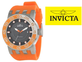 $736 off Invicta 12419 DNA Black Dial Orange Silicone Men's Watch