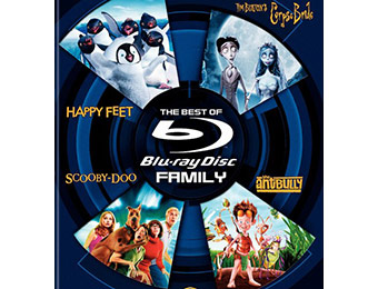 83% off Scooby-Doo, Corpse Bride, Ant Bully, Happy Feet (Blu-ray)