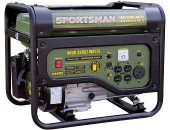 $124 off Sportsman Generators 4,000-Watt Gas Powered, 801187