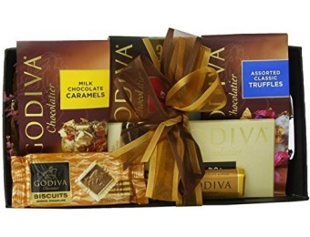 58% off Wine.com Godiva Connoisseur Chocolate Gift Basket