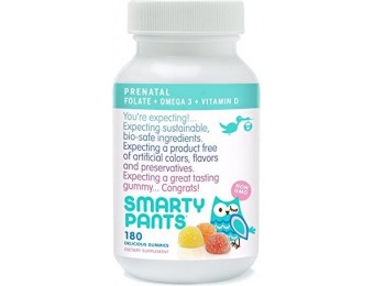 49% off SmartyPants Prenatal Gummy Multivitamin, 180 Count