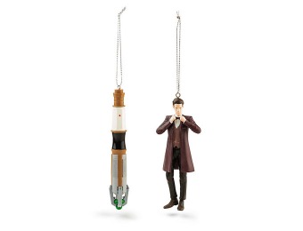 $8 off Doctor Who Ornaments, 11th Doctor and Sonic Screwdriver