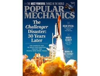 90% off Popular Mechanics Magazine: 12 months auto-renewal