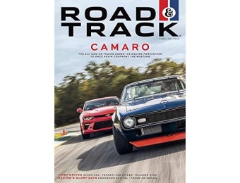 90% off Road & Track Magazine: 12 months auto-renewal