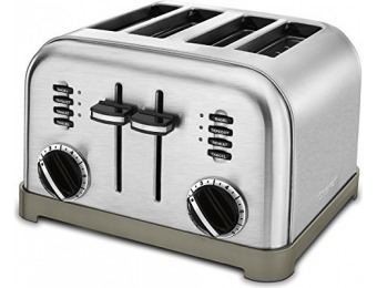 58% off Cuisinart CPT-180 Metal Classic 4-Slice Toaster